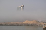 秦皇岛现海市蜃楼(秦皇岛海滩上出现神秘光景，游客竟看到海市蜃楼！)