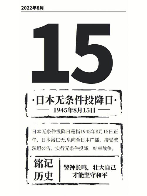 日本战败投降77周年(77年前，日本宣布投降)