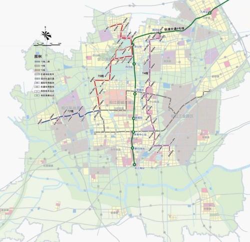松江有轨电车规划图(松江“有轨电车”规划图出炉，未来将开通好几条线路！)